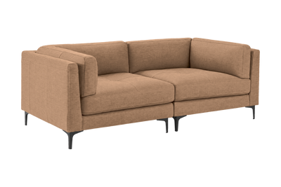 Oli Modular Small Sofa in Roni Biscotti