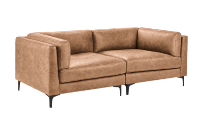 Oli Modular Small Sofa in Celine Camel