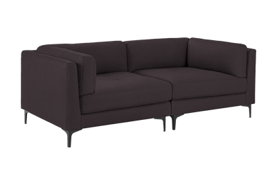 Oli Modular Small Sofa in Dante Charcoal