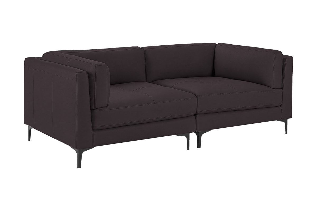 Oli Modular Small Sofa in Dante Charcoal