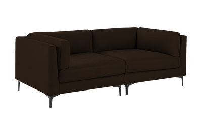 Oli Modular Small Sofa in Marfa Charcoal