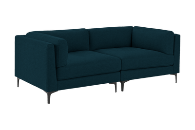 Oli Modular Small Sofa in Roni Deep Lake