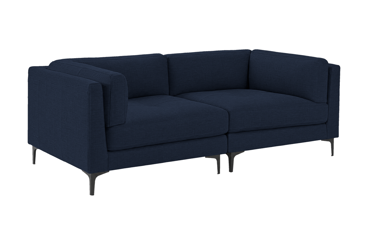 Oli Modular Small Sofa in Roni Ember Blue