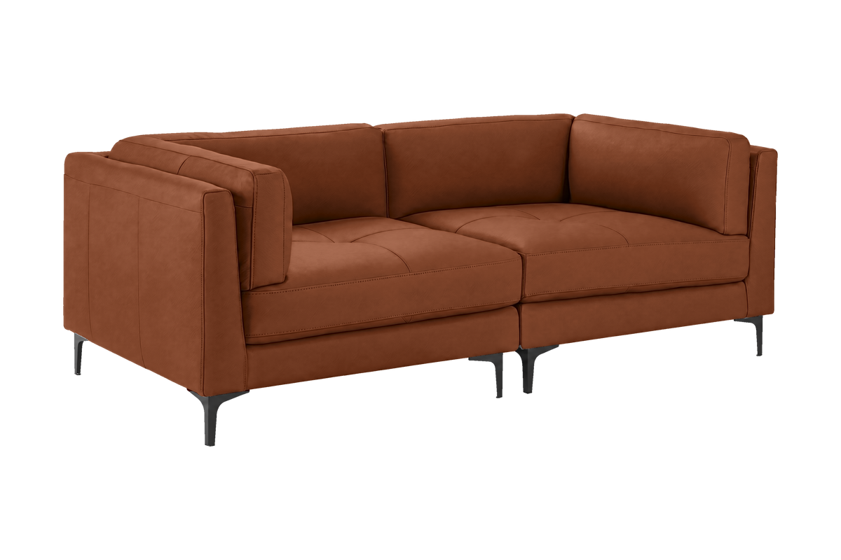 Oli Modular Small Sofa in Dante Hazel
