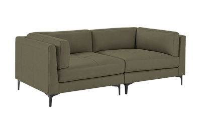 Oli Modular Small Sofa in Felix Olive
