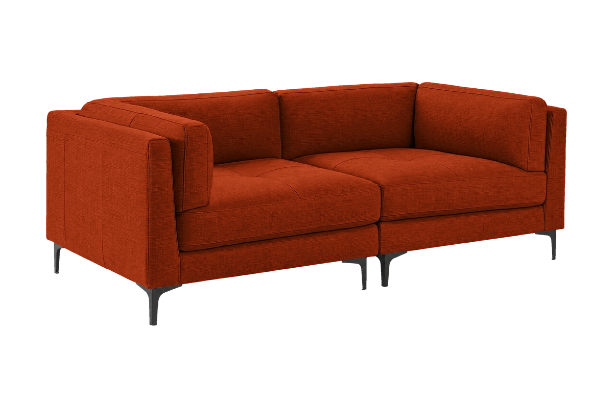 Oli Modular Small Sofa in Roni Poppy