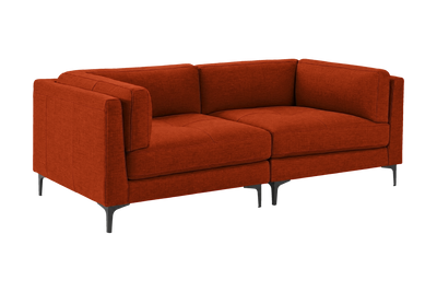 Oli Modular Small Sofa in Roni Poppy