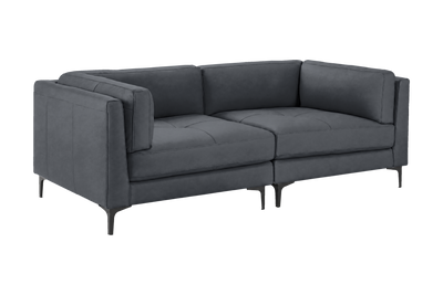 Oli Modular Small Sofa in Dante Shark
