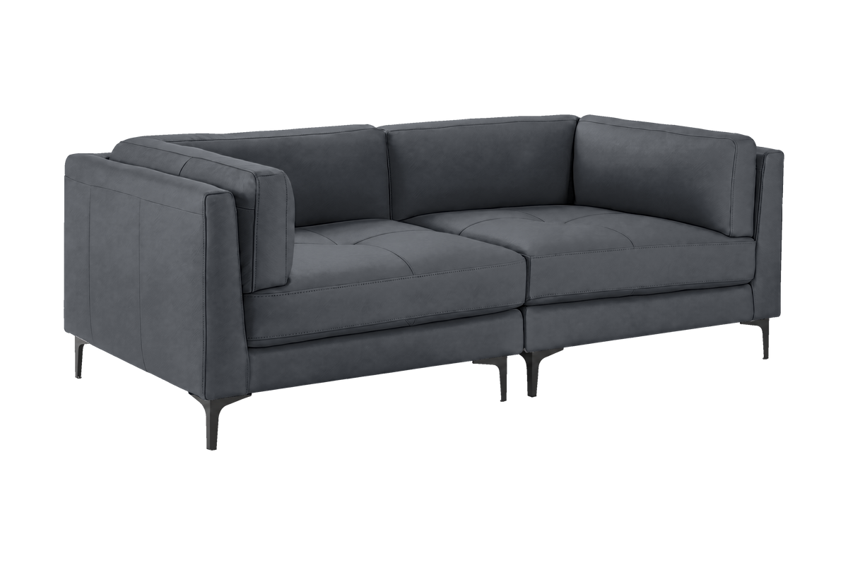 Oli Modular Small Sofa in Dante Shark