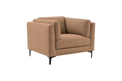 Oli Plus Armchair in Roni Biscotti