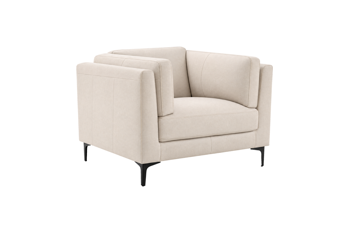 Oli Plus Armchair in Fresco Milky