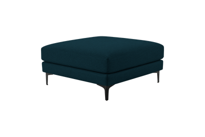 Oli Plus Footstool in Roni Deep Lake