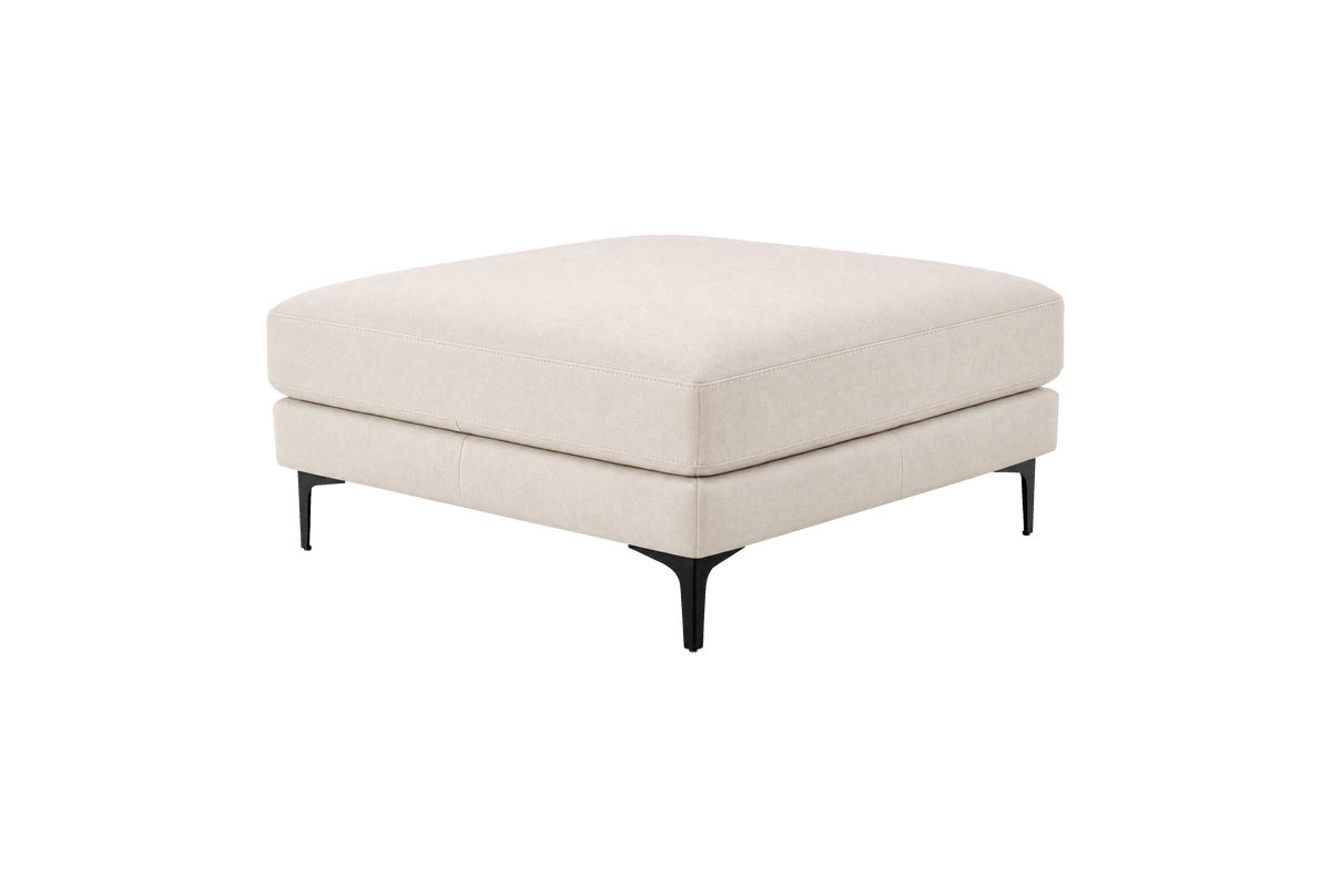 Oli Plus Footstool in Fresco Milky