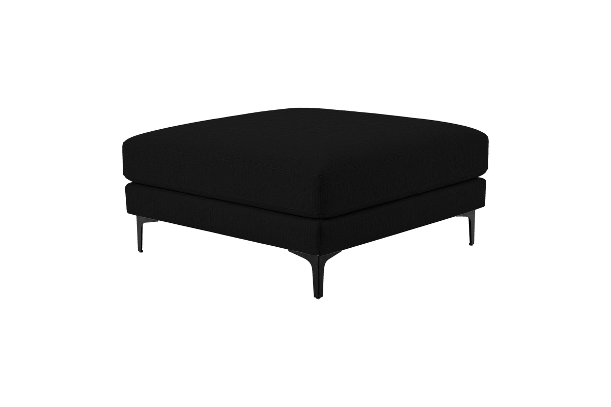 Oli Plus Footstool in Mosquito Yves