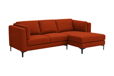 Oli Right Hand Facing Sofa in Roni Poppy