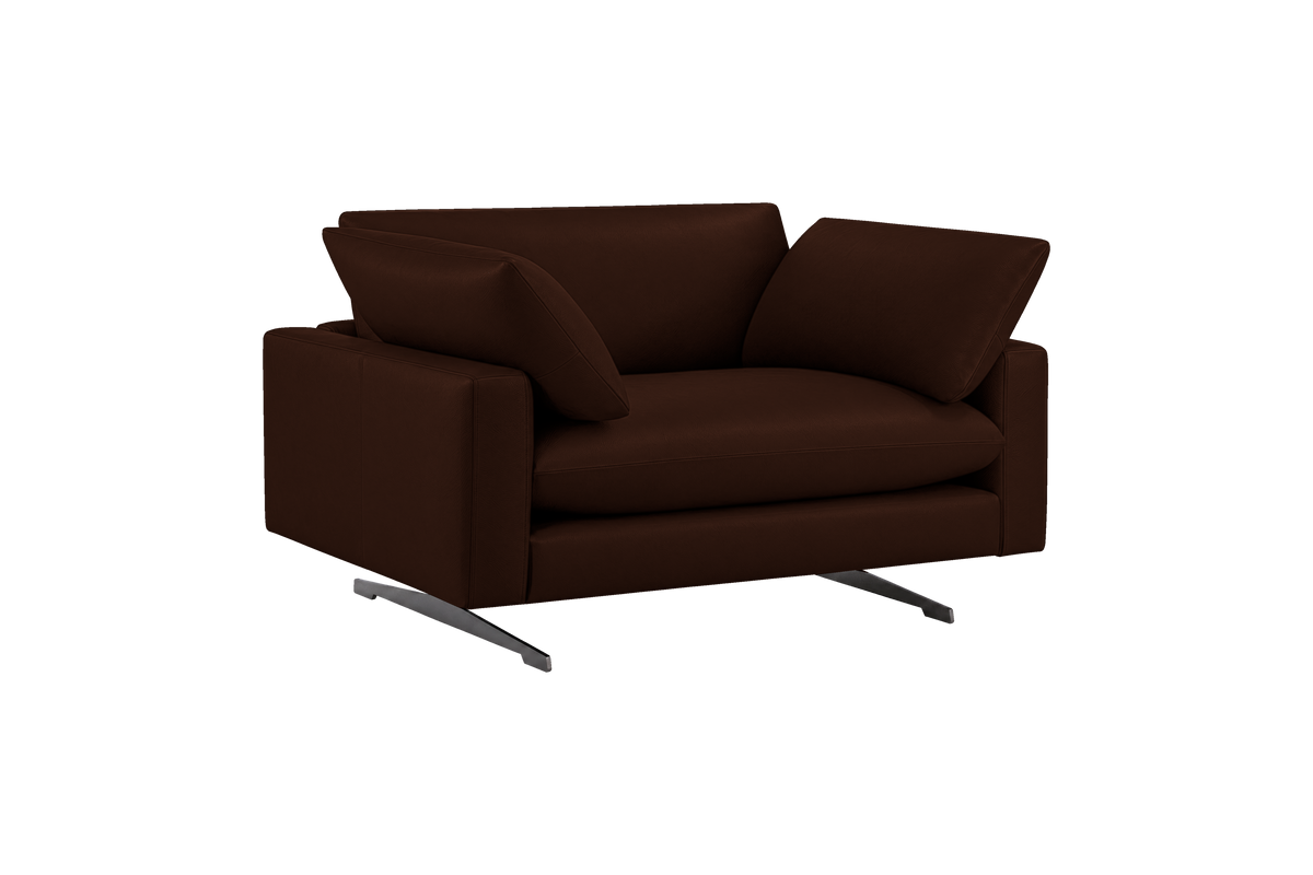 Oliver Cuddle Chair in Momo Biscuit