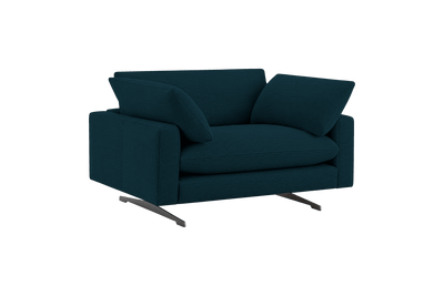 Oliver Cuddle Chair in Roni Deep Lake