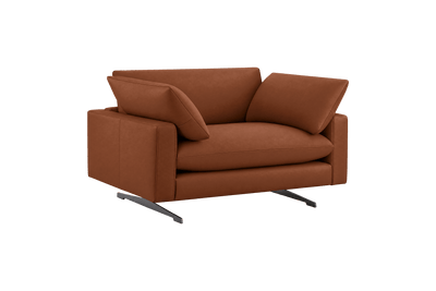 Oliver Cuddle Chair in Dante Hazel