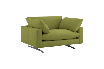 Oliver Cuddle Chair in Fresco Key Lime