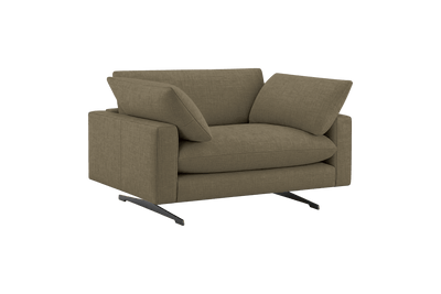 Oliver Cuddle Chair in Mosquito Malibu