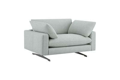 Oliver Cuddle Chair in Fresco Meteor