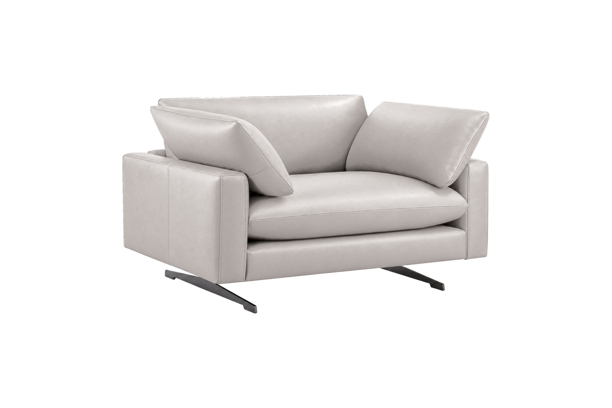 Oliver Cuddle Chair in Momo Milky