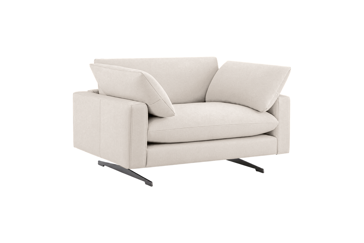 Oliver Cuddle Chair in Fresco Milky
