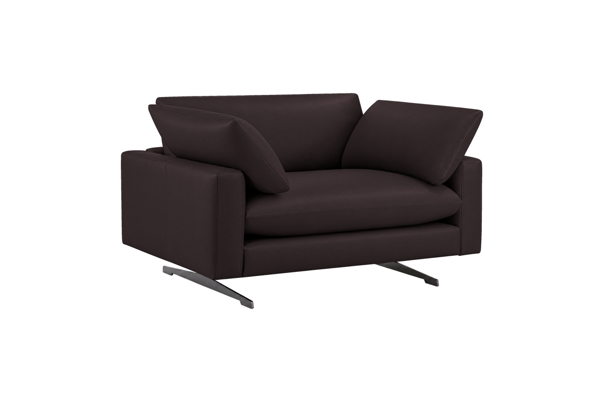 Oliver Cuddle Chair in Momo Rollie