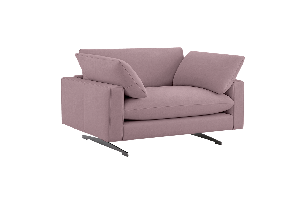 Oliver Cuddle Chair in Fresco Saint-Tropez