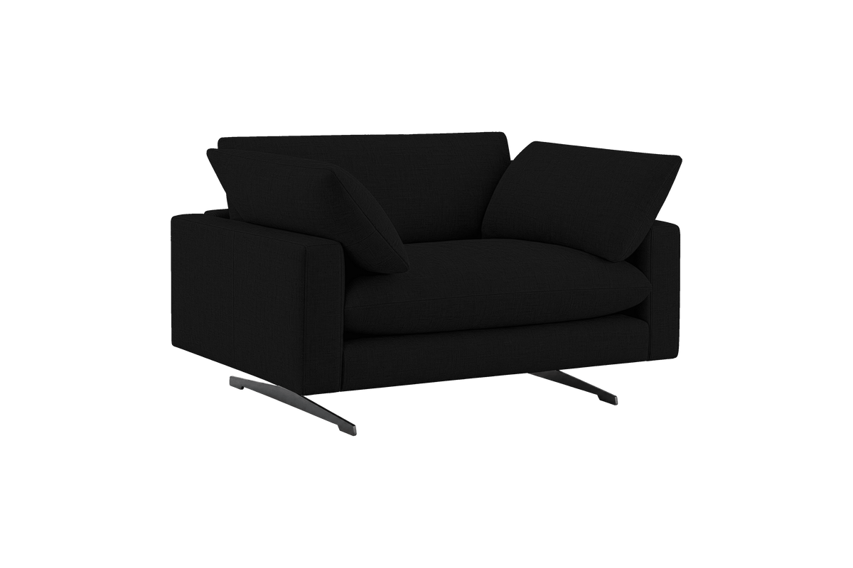 Oliver Cuddle Chair in Mosquito Yves