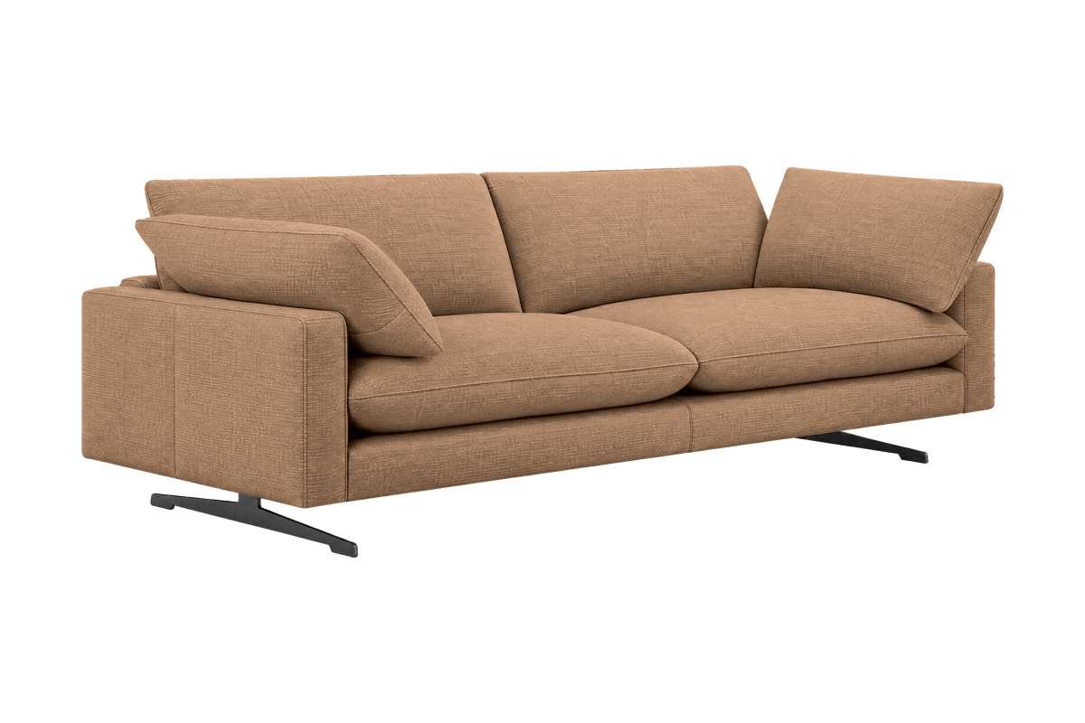 Oliver Maxi Sofa in Roni Biscotti