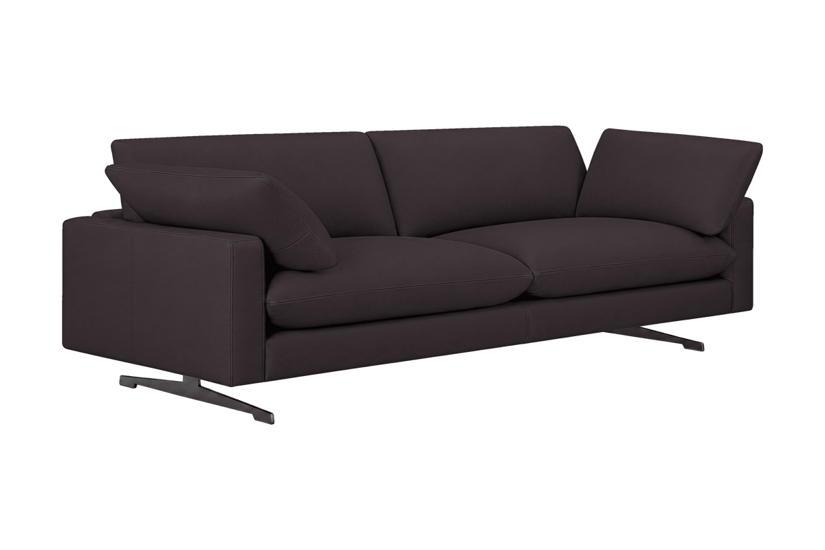 Oliver Large Sofa in Dante Charcoal