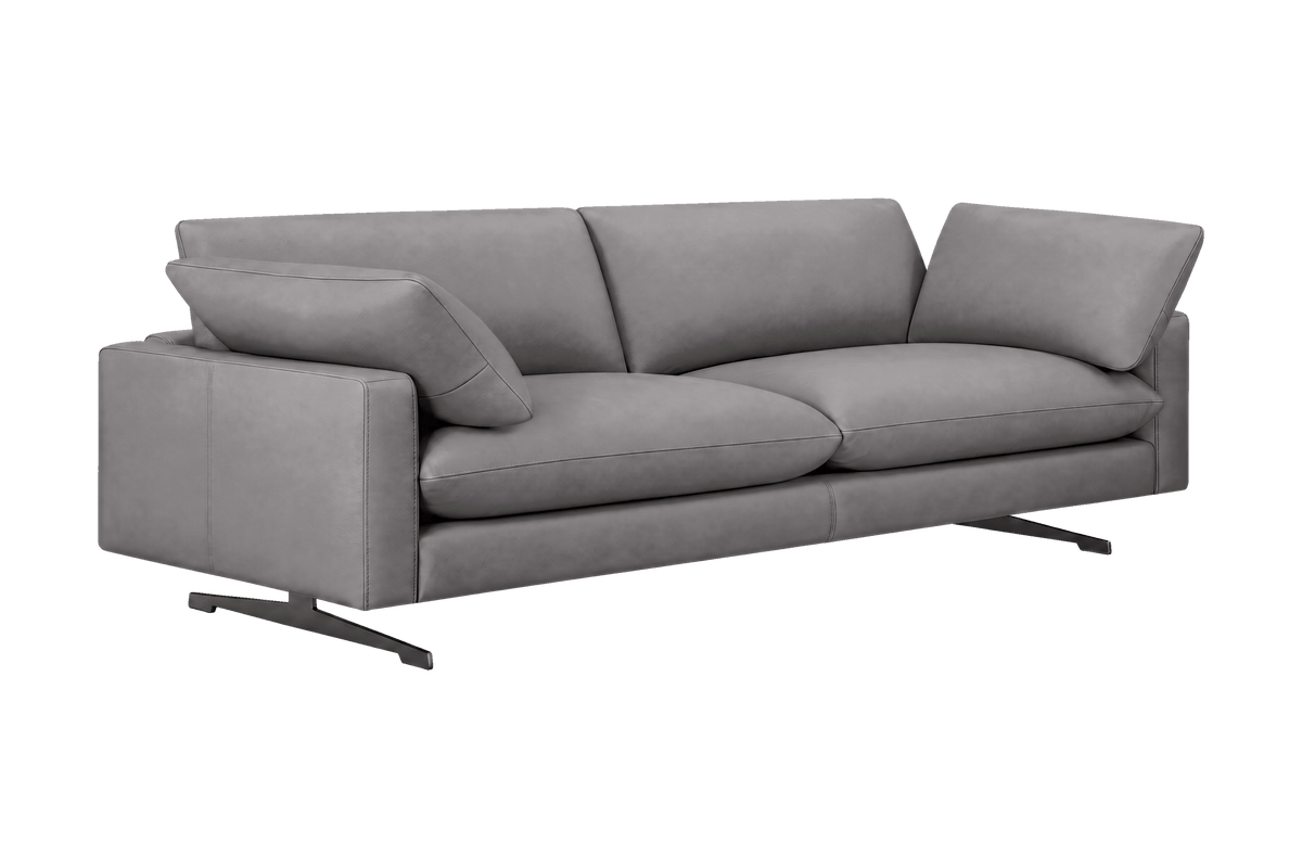Oliver Large Sofa in Dante Meteor