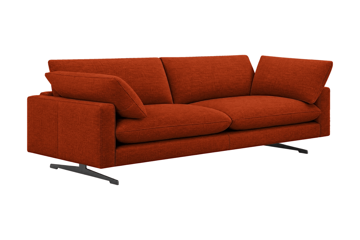 Oliver Large Sofa in Roni Poppy
