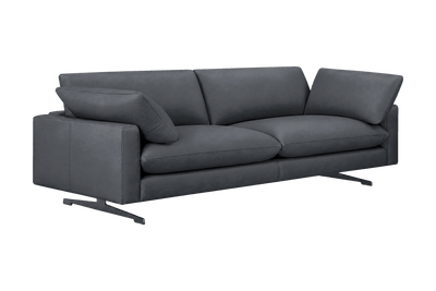 Oliver Large Sofa in Dante Shark