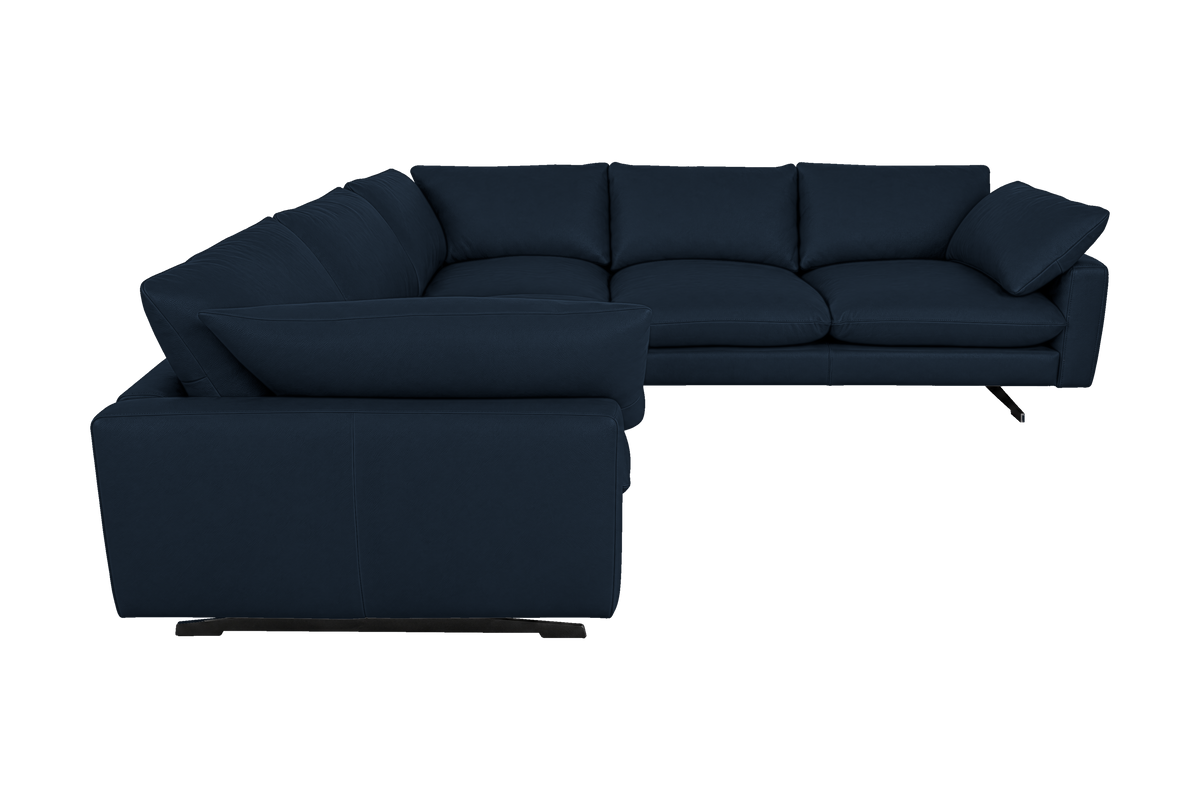 Oliver Sectional in Dante Aqua