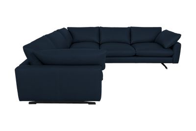 Oliver Sectional in Dante Aqua