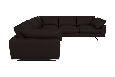 Oliver Sectional in Dante Ebony