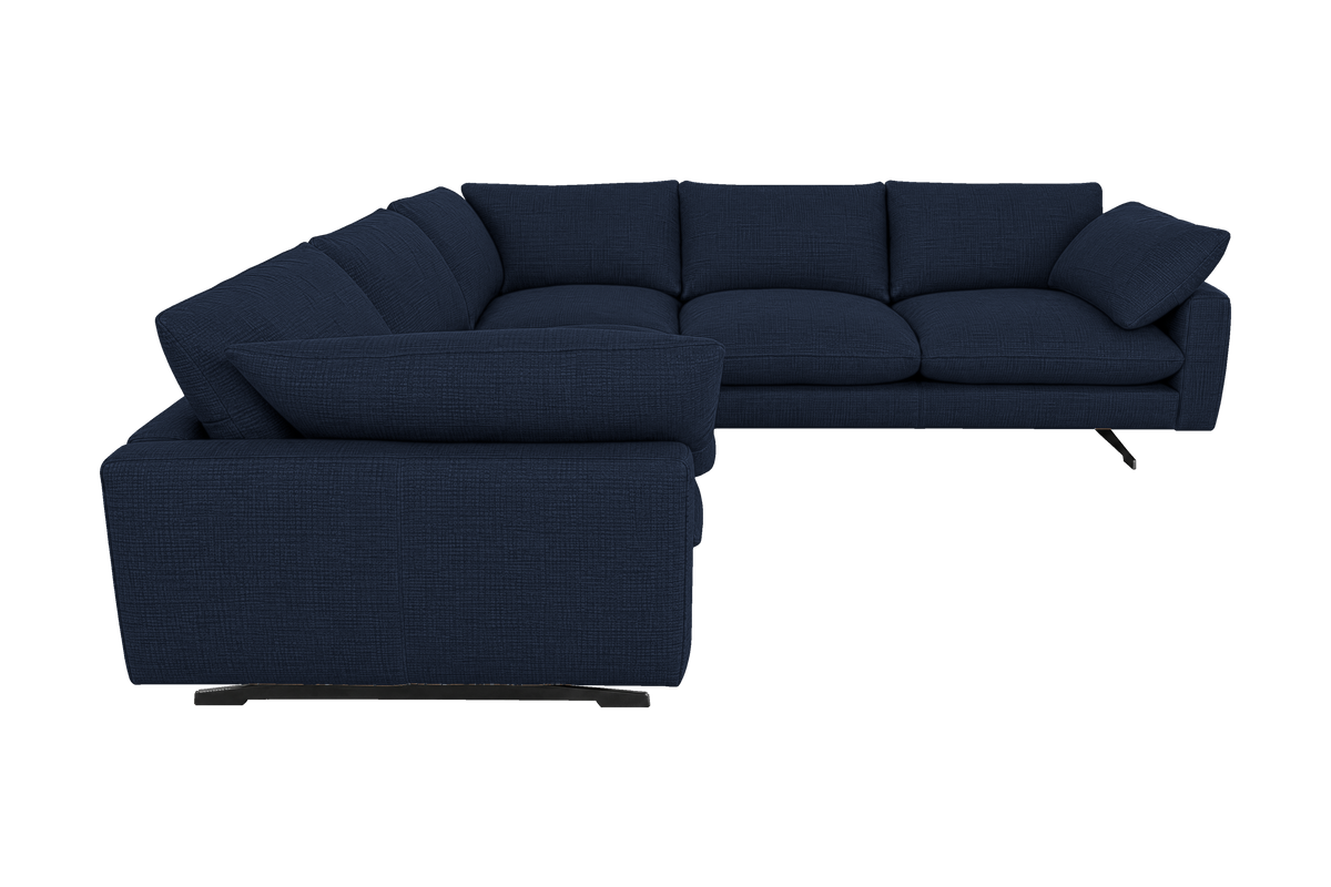 Oliver Sectional in Roni Ember Blue