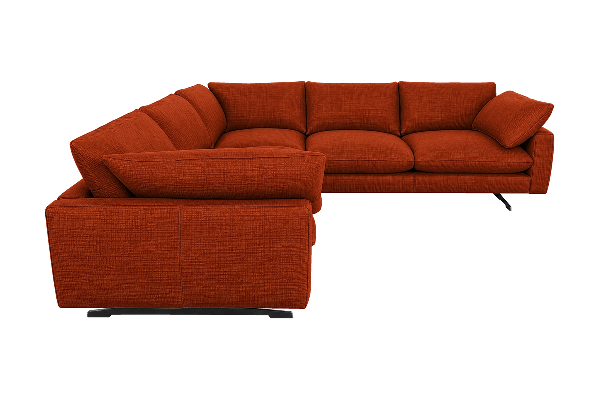 Oliver Sectional in Roni Poppy