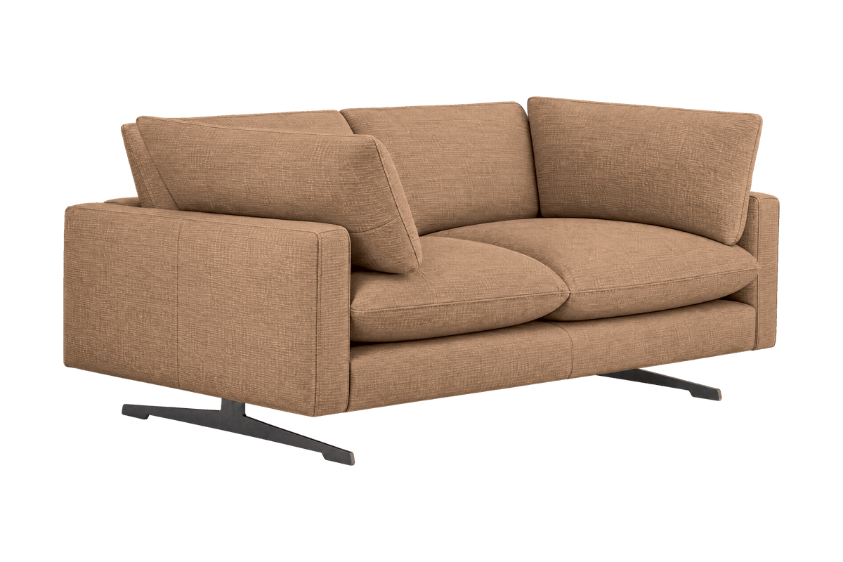 Oliver Small Sofa in Roni Biscotti