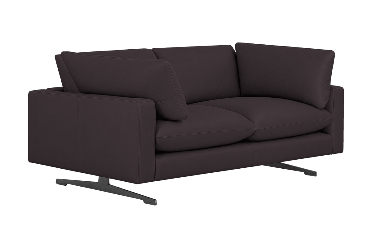 Oliver Small Sofa in Dante Charcoal