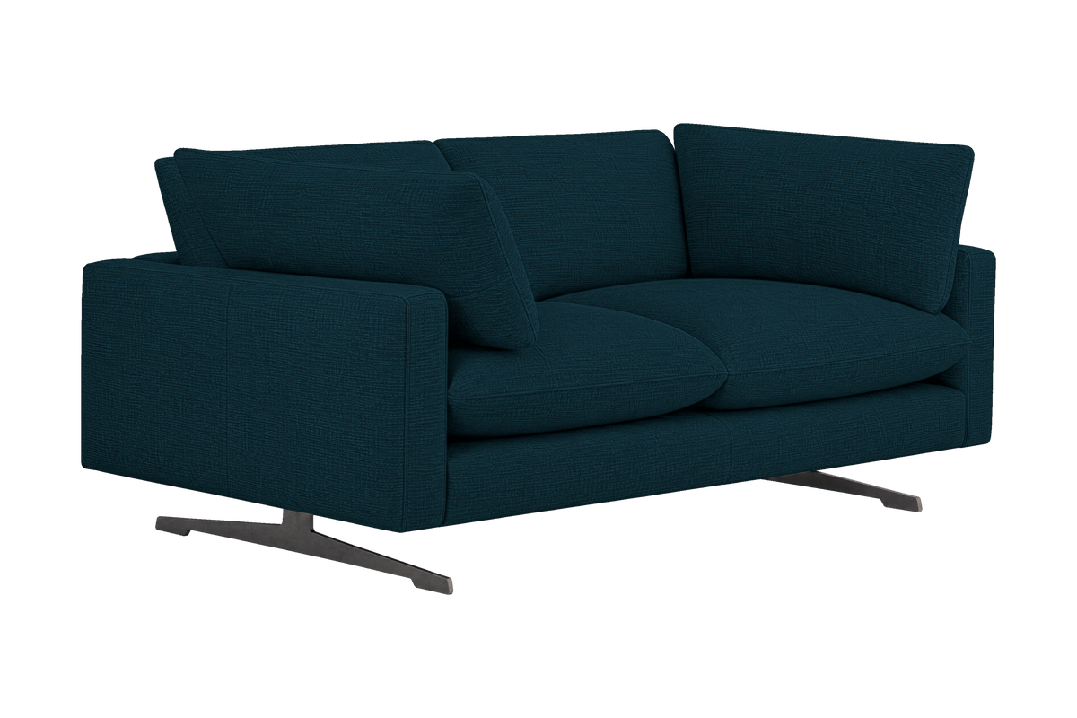 Oliver Small Sofa in Roni Deep Lake