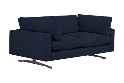 Oliver Small Sofa in Roni Ember Blue