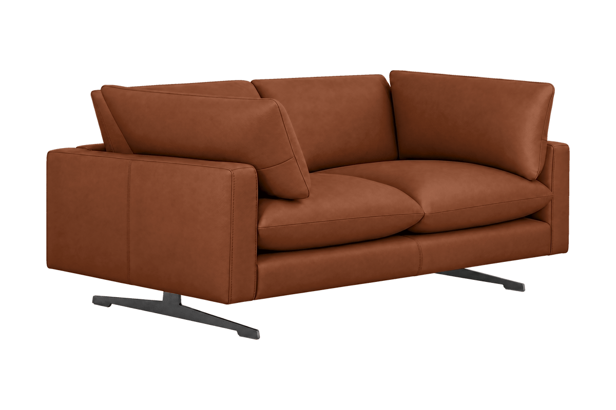 Oliver Small Sofa in Dante Hazel