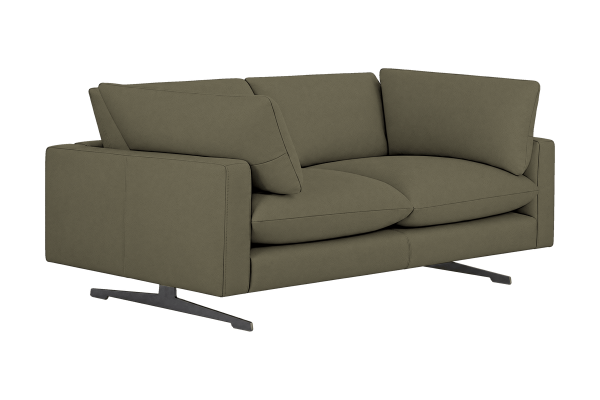 Oliver Small Sofa in Felix Olive