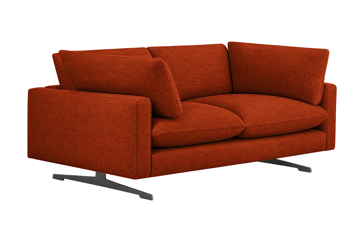 Oliver Small Sofa in Roni Poppy