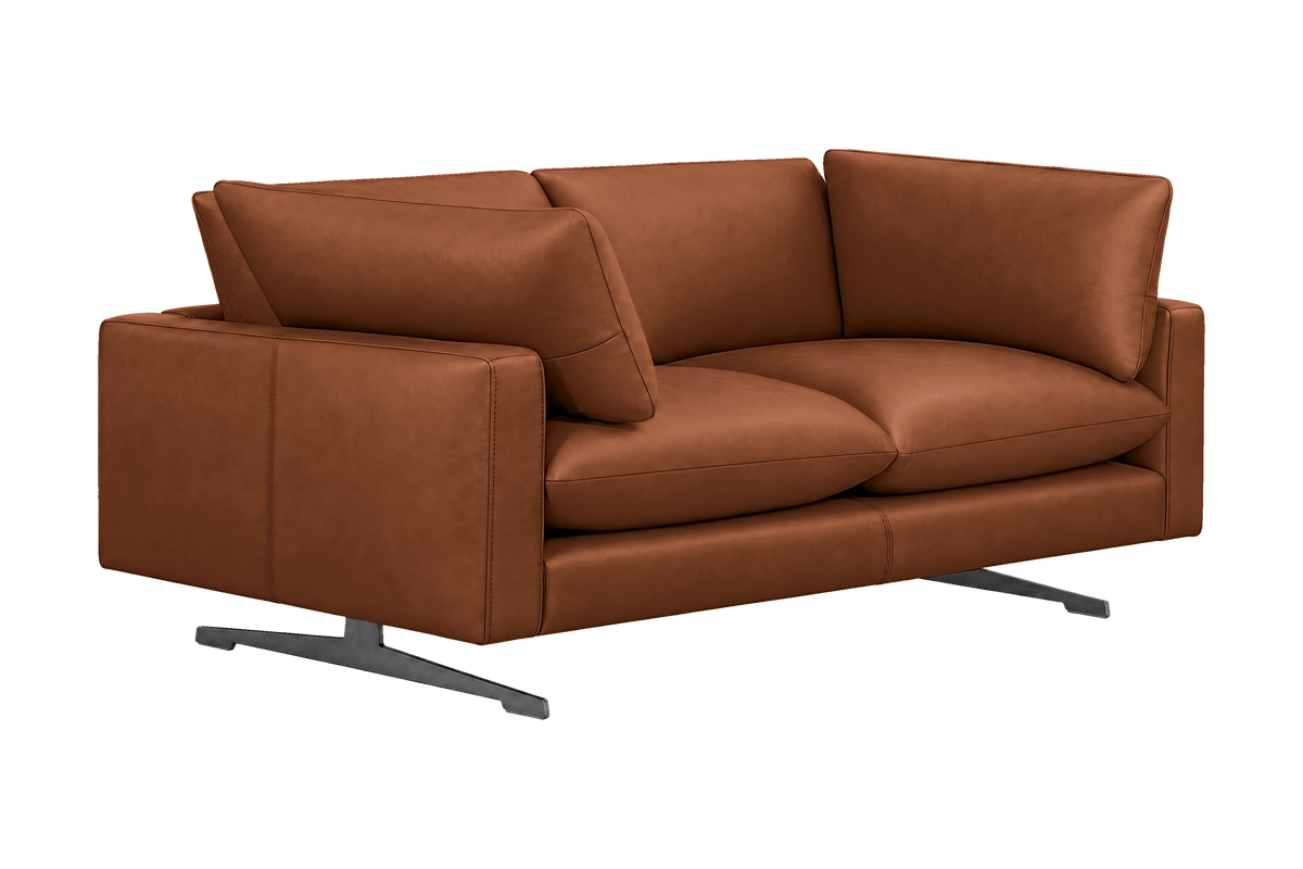 Oliver Small Sofa in Momo Porto
