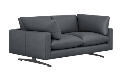 Oliver Small Sofa in Dante Shark
