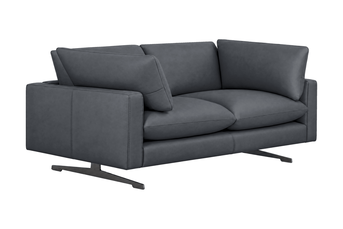 Oliver Small Sofa in Dante Shark